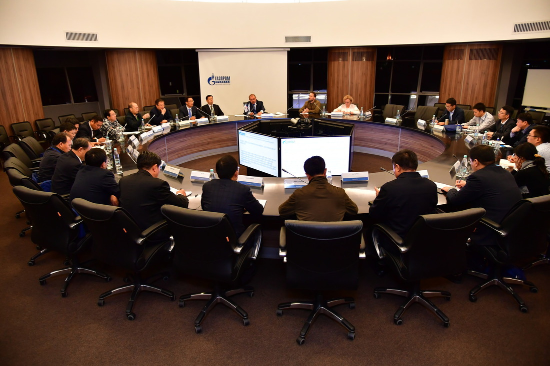 Круглый стол с участием руководства ООО «Газпром трансгаз Нижний Новгород» и Китайской национальной нефтегазовой корпорации