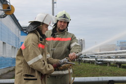 Профориентационная акция «Знакомство с профессией пожарный»