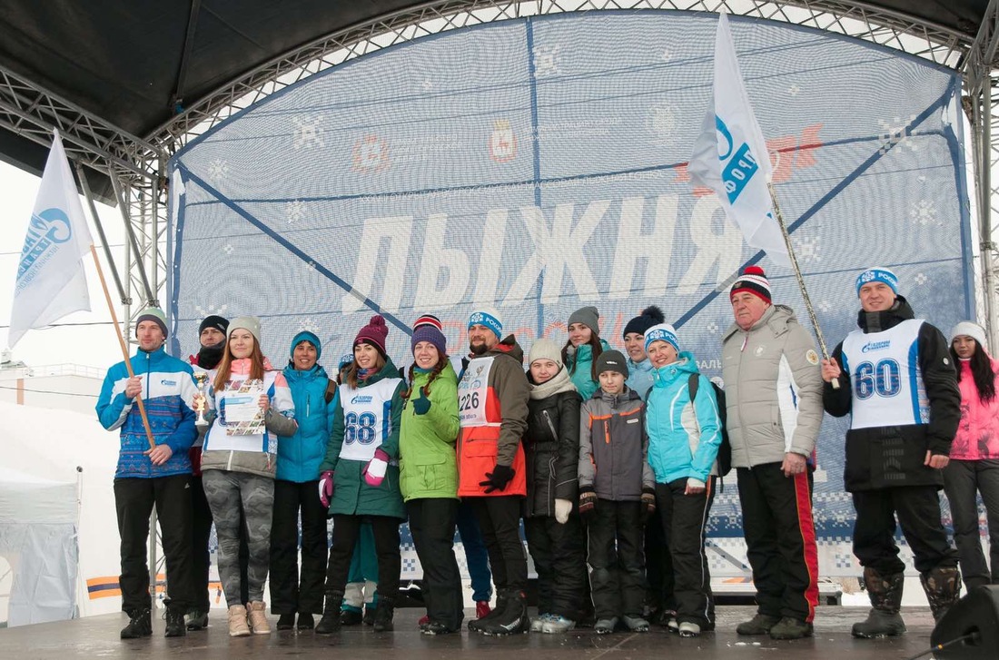 Команда ООО «Газпром трансгаз Нижний Новгород» заняла 3 место в брендированном забеге