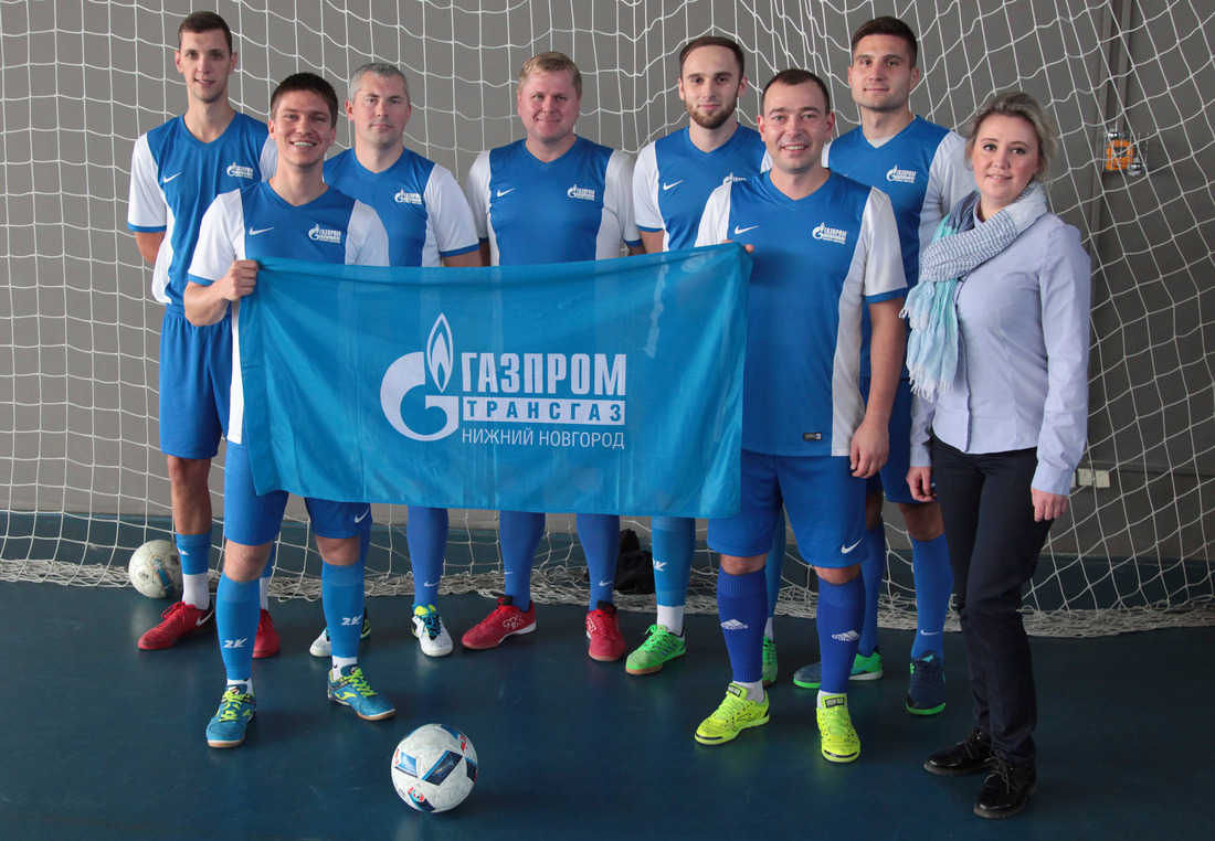 Команда ООО Газпром трансгаз Нижний Новгород по мини-футболу