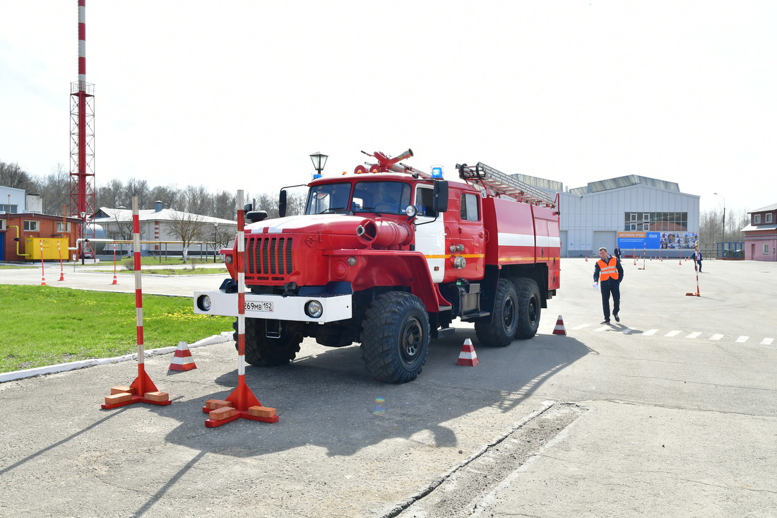 Конкурс "Лучший водитель пожарного автомобиля"