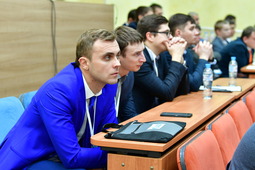 Призеры конкурса инновационных проектов (2 место) Дмитрий Андреянов и Илья Бабаев