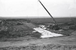 Пильнинское ЛПУ, строительство подъездной дороги к КС-23. 1988 год.